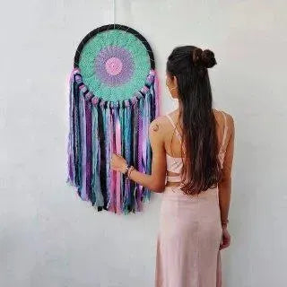 16" Universe Crochet Dreamcatcher - Dare To Dream