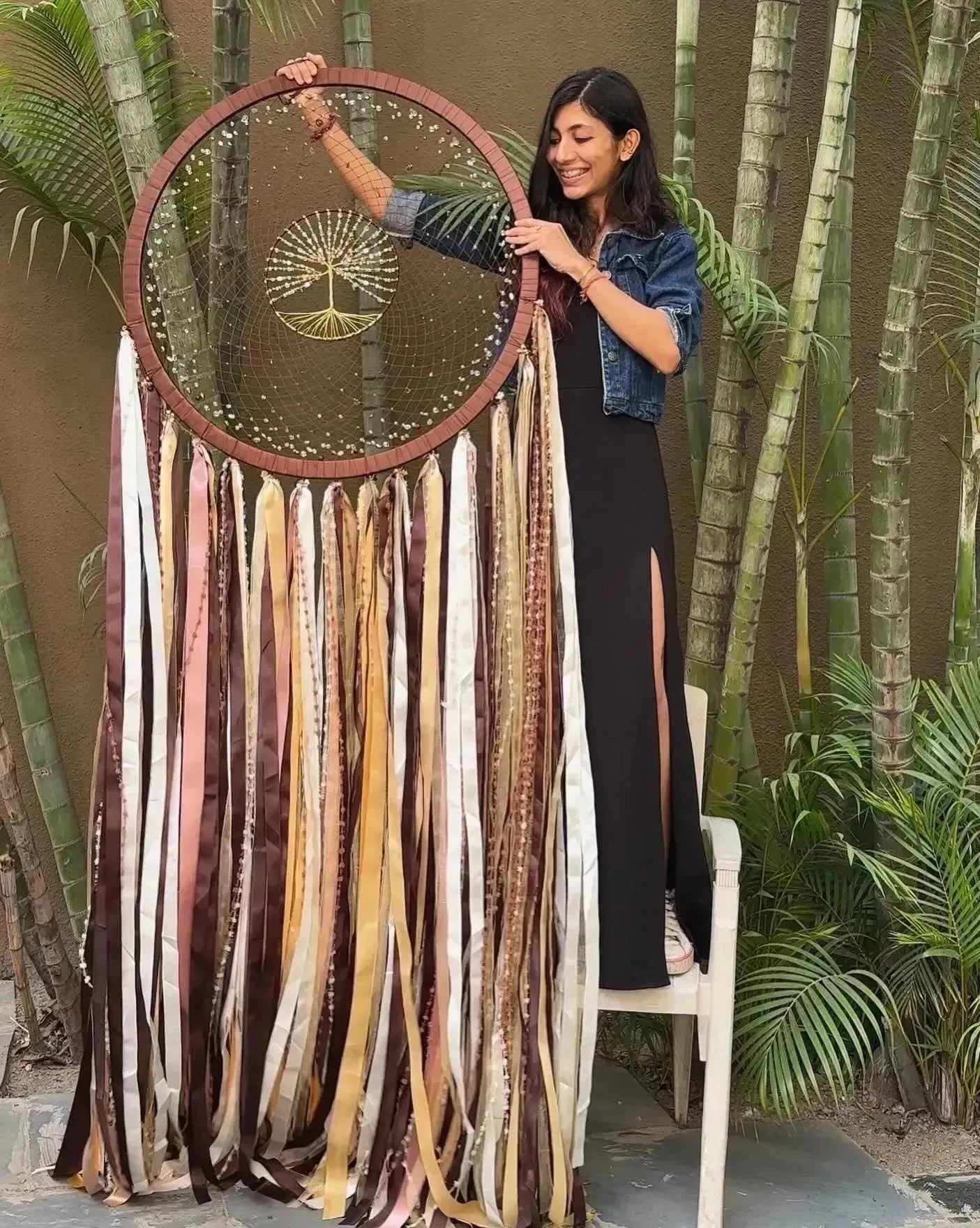 30” Huge Tree of Life Boho Dreamcatcher - Dare To Dream