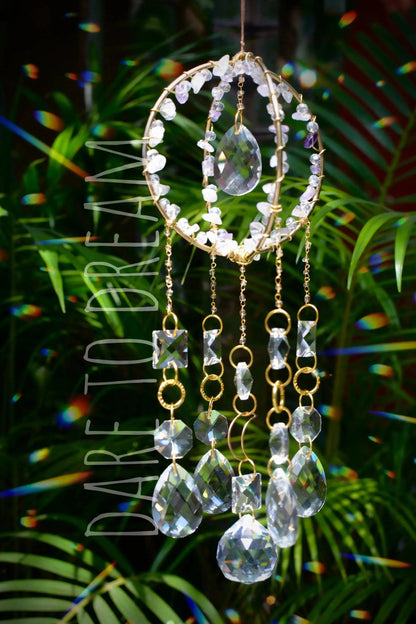 Crystal Golden Suncatcher - Dare To Dream