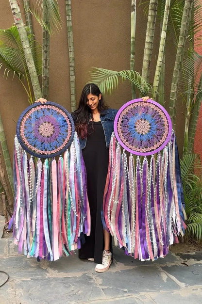Mandala Crochet Dreamcatcher - Dare To Dream
