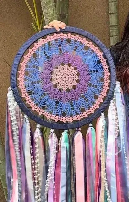 Mandala Crochet Dreamcatcher - Dare To Dream