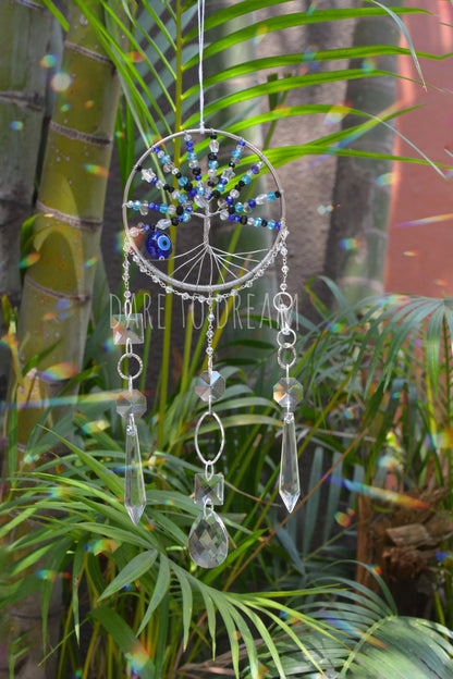 Tree of life Suncatcher - Evil Eye - Dare To Dream